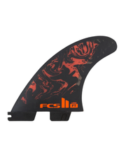 FCS II Filipe Toledo Tri Fins-Black/Red