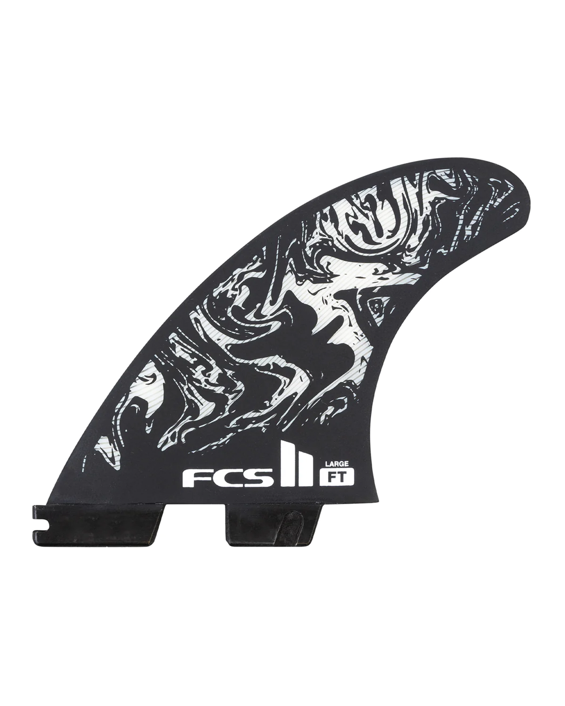 FCS II Filipe Toledo Tri Fins-Black/White