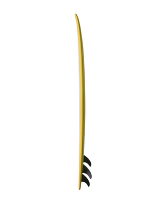 NSP Funboard- Elements Mid-Length Surfboard-Yellow