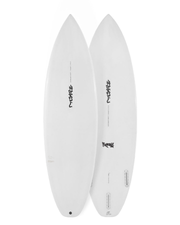 Misfit Fungzetti Surfboard- White