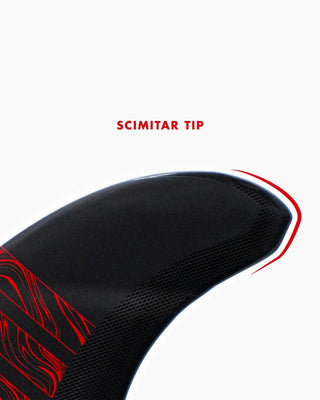 Futures Alpha 3/2 Reverse Twinzer - Carbon/Red