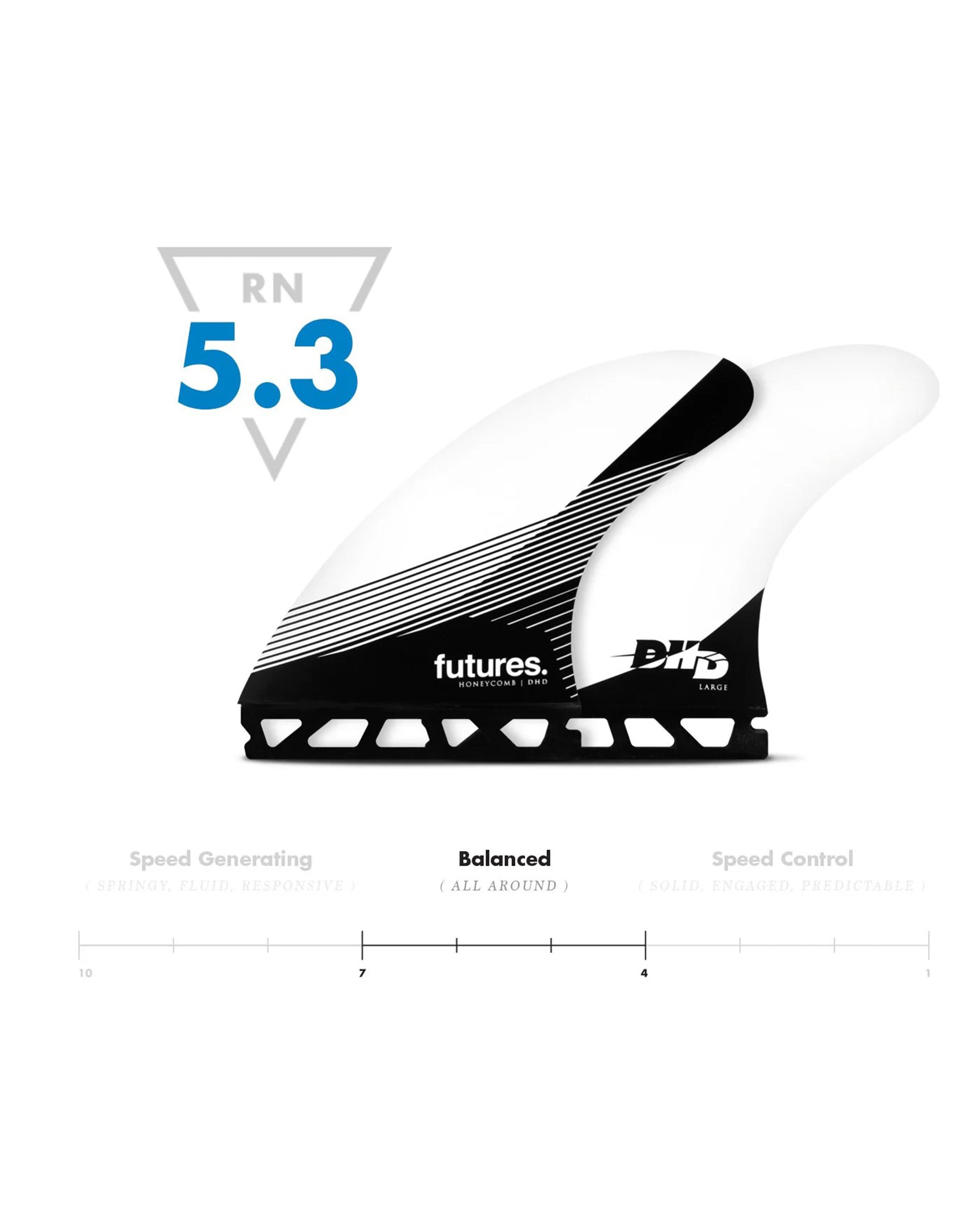 Futures DHD Honey Comb Thruster (L)