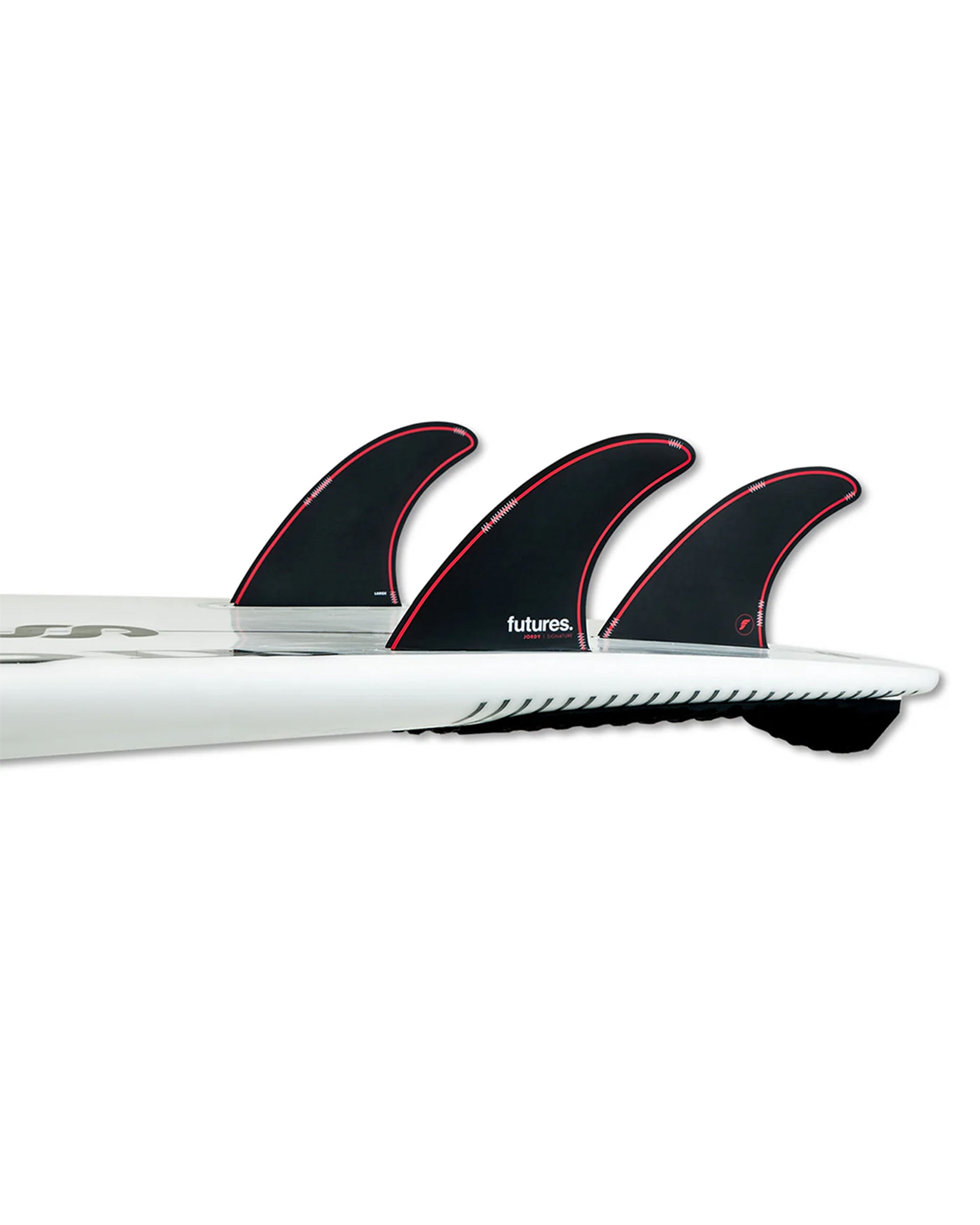 Futures Jordy Smith Signature Thruster - Black/Red