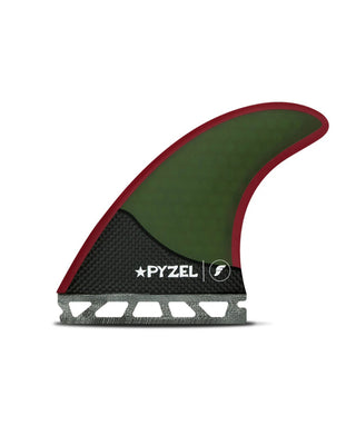 Pyzel Thruster (Medium)- Green/Red