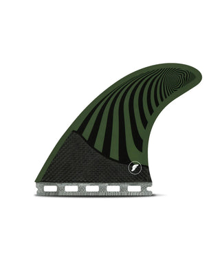 Pyzel Thruster (Medium)- Green/Red