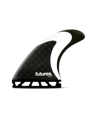 Futures Solus Generation Series Thruster Fin Set - Black/White