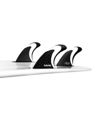 Futures Solus Generation Series Thruster Fin Set - Black/White