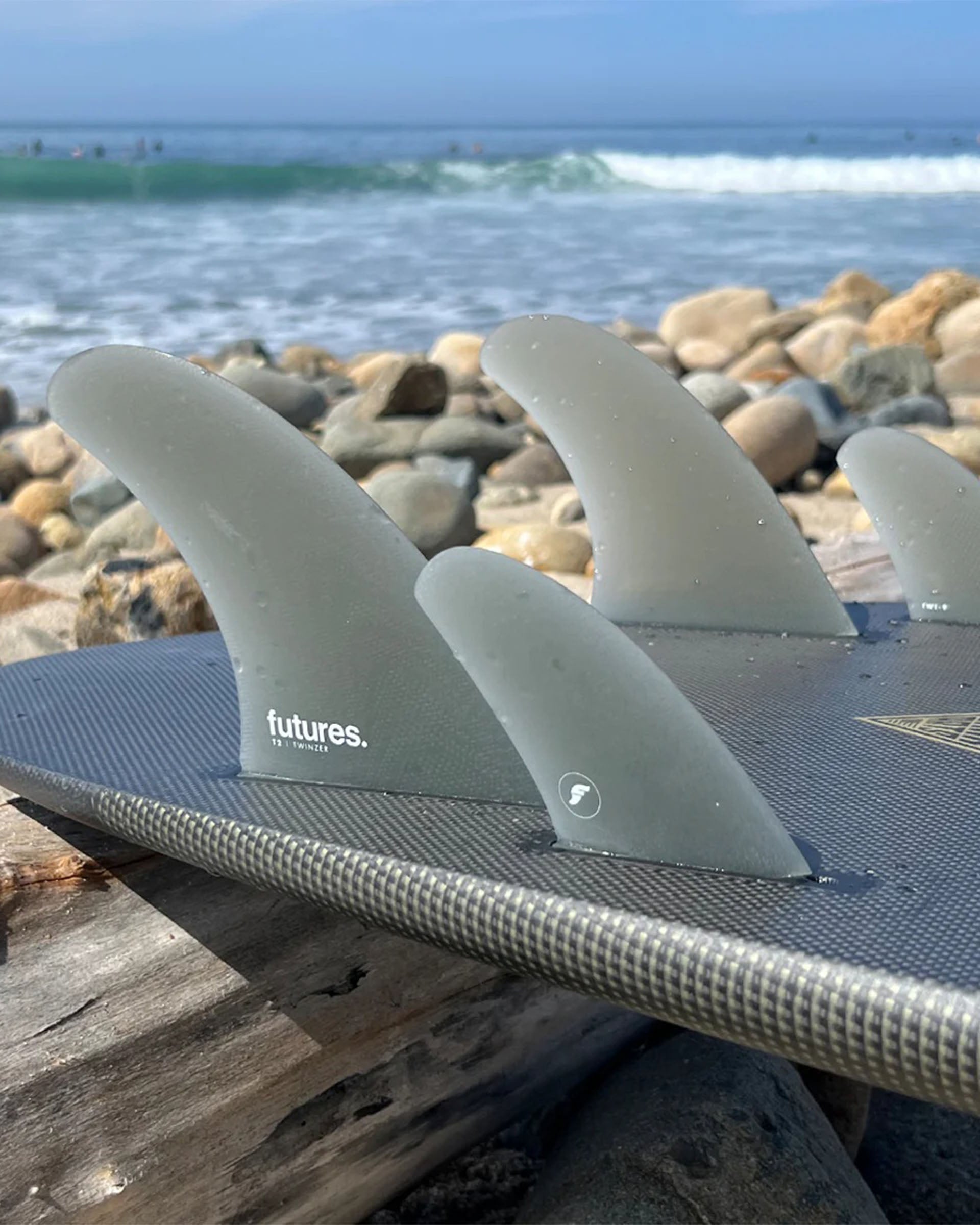 Futures TW1 Fiberglass Canard Pair - 9 Degree