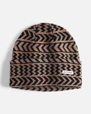 Chevron Beanie - Dusty Pink