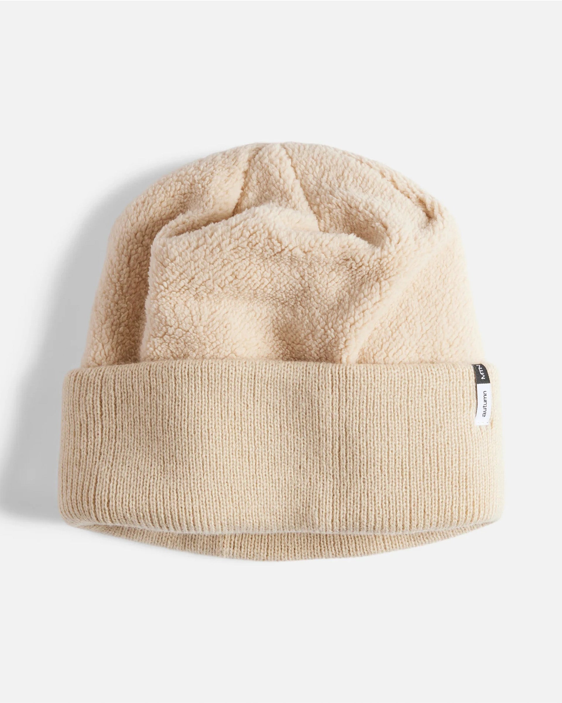 Autumn Reverse Fleece Beanie