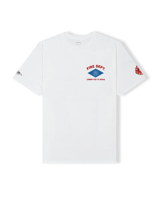 Fire Crest S/S T-Shirt - White