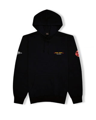 Fire Supply Pullover Hoodie - Black