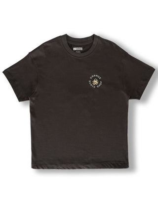 Garage Skateshop Flame Skull Short Sleeve T-Shirt