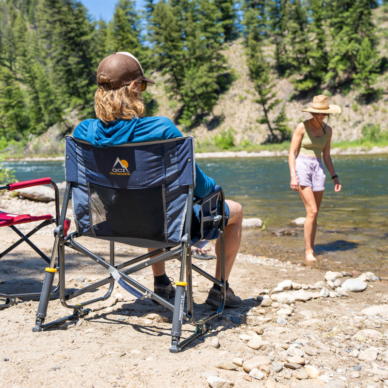 GCI Outdoor Freestyle Rocker XL™ Chair - Indigo