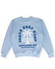 Kona Big Wave x Jack's "Frond" Heavyweight Crewneck Sweatshirt