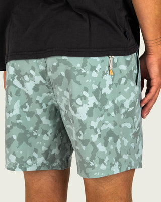 Marsh Wear Men's Fulton 6" Volley Shorts - Trellis Foxhole Heather