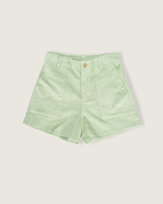 Fuzzy Cord Short - Green