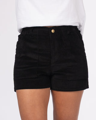 Fuzzy Cord Short - Black