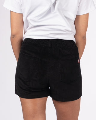 Fuzzy Cord Short - Black