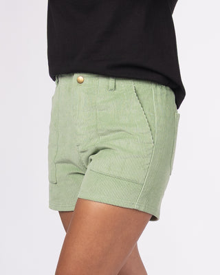 Fuzzy Cord Short - Green