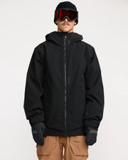 Brighton Full Zip Snow Jacket - Black