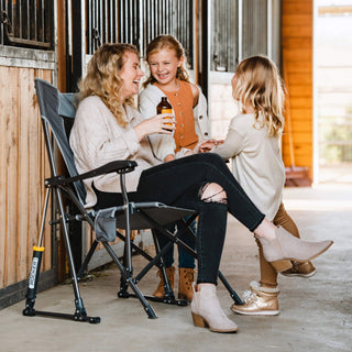 GCI Outdoor RoadTrip Rocker™ Chair - Mercury Gray