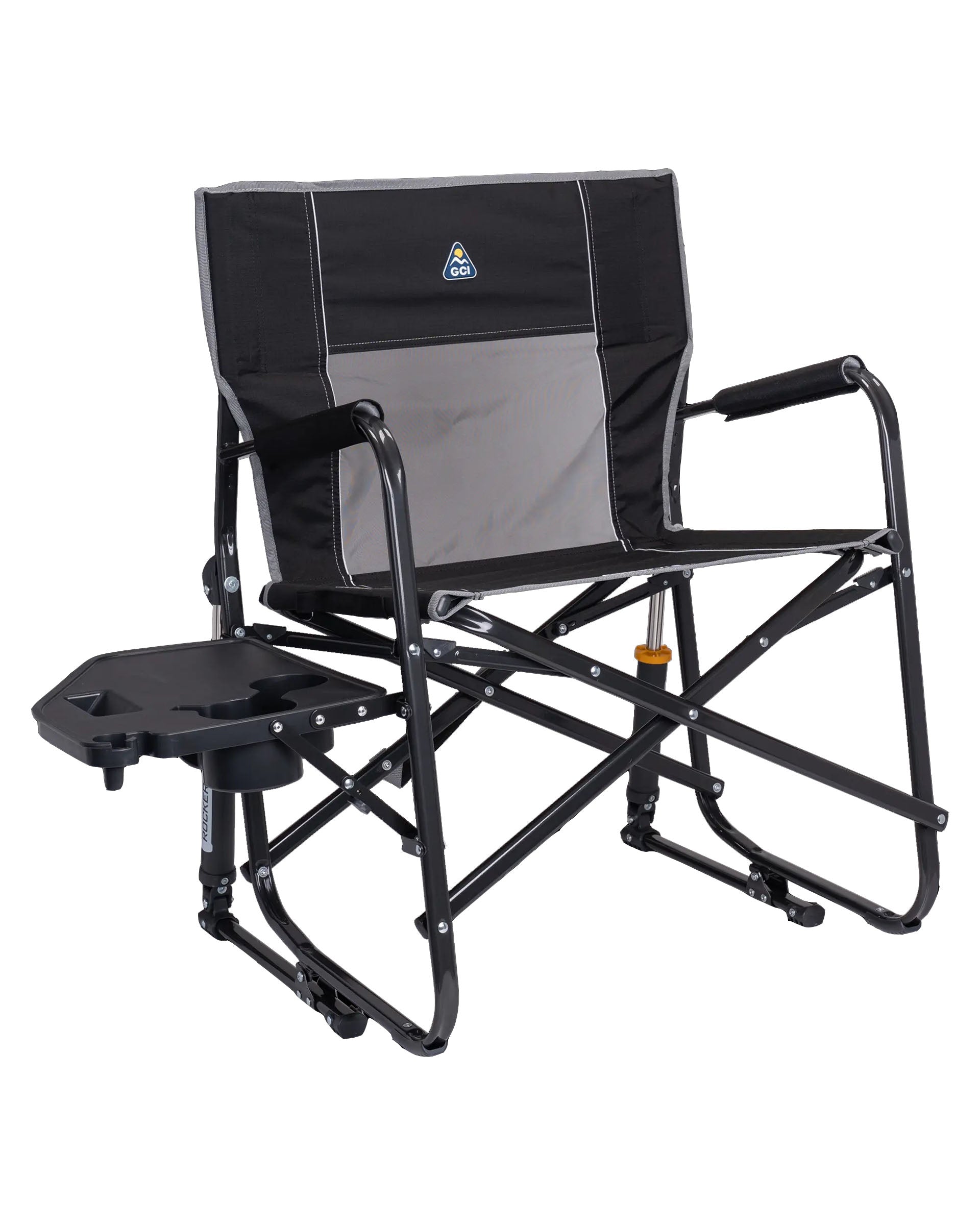 GCI Outdoor Freestyle Rocker XL™ with Side Table Chair - Black
