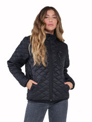 Salty Crew Women's Gale Wind Black Puffer Jackets 