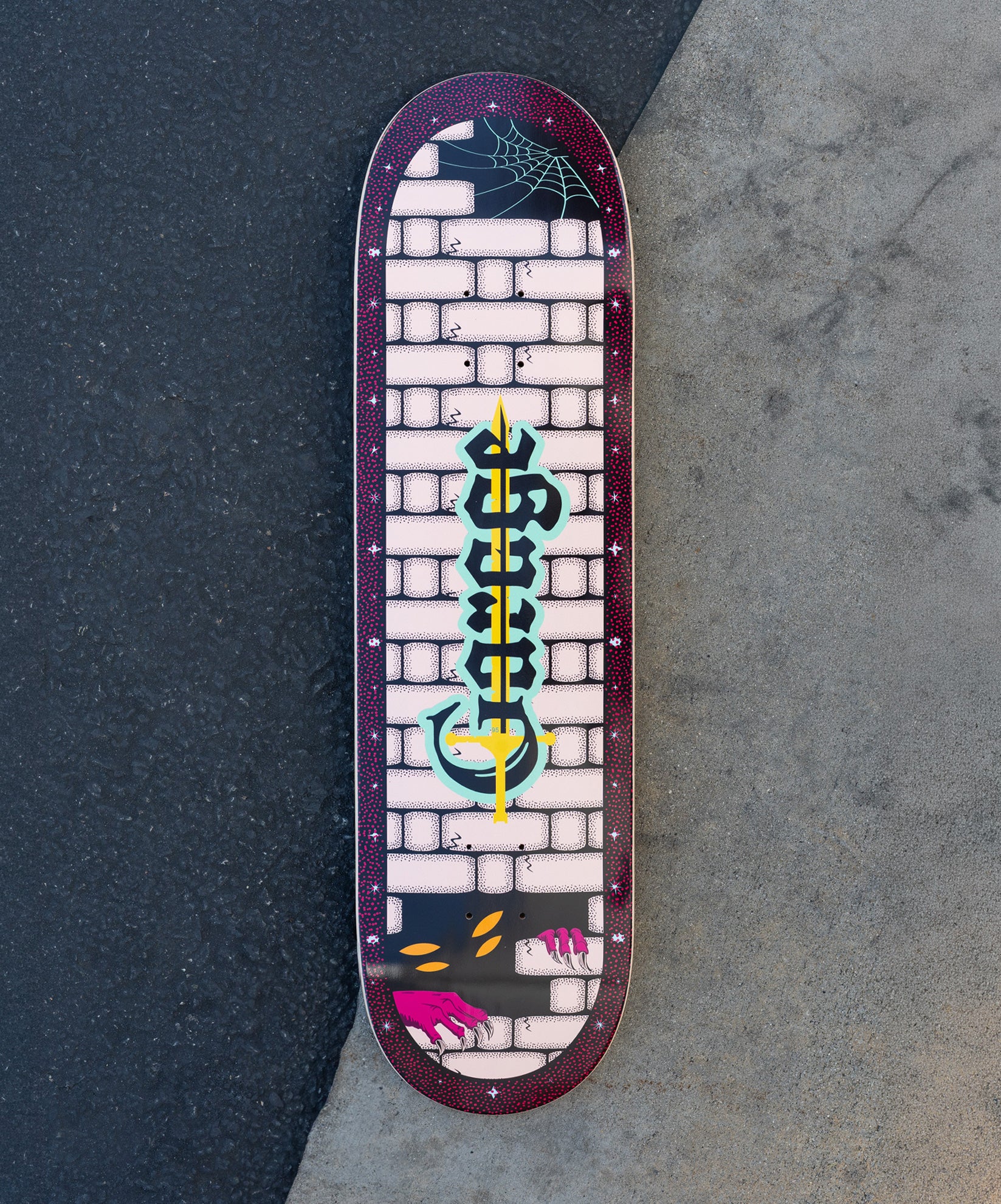 B Shape Nat Veneer Skate Deck