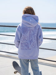 Girl's Treasure Embroidered Pullover Hoodie