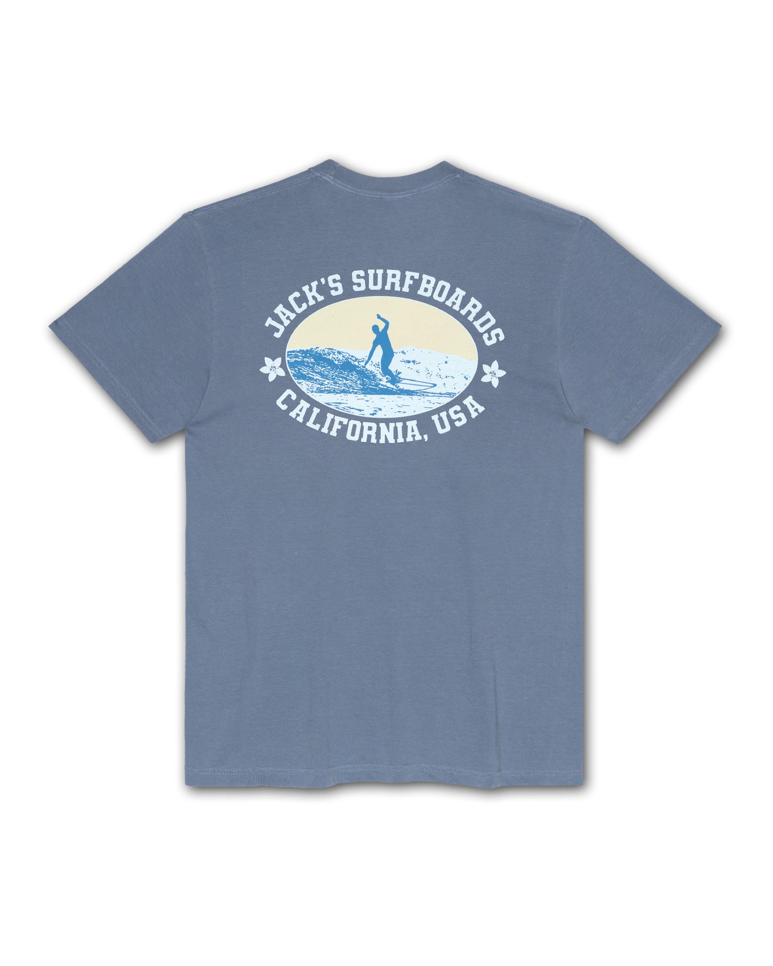 Glider Pigment Heavyweight S/S Tee - BLUJEA