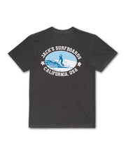 Glider Pigment Heavyweight S/S Tee - Pepper