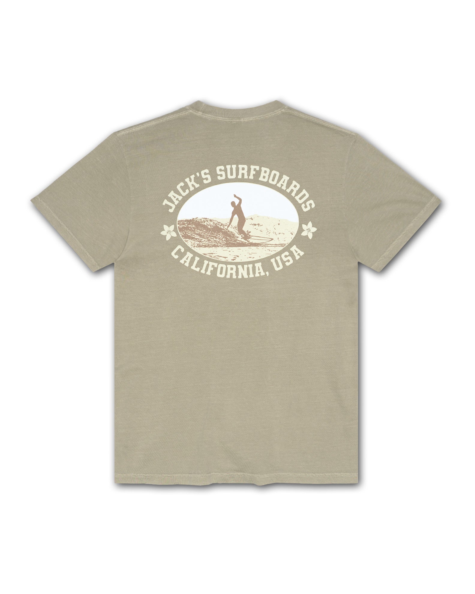 Glider Pigment Heavyweight S/S Tee - Sandstorm