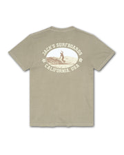 Glider Pigment Heavyweight S/S Tee - Sandstorm