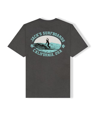 Glider Pigment Heavyweight S/S T-Shirt - Pepper 2