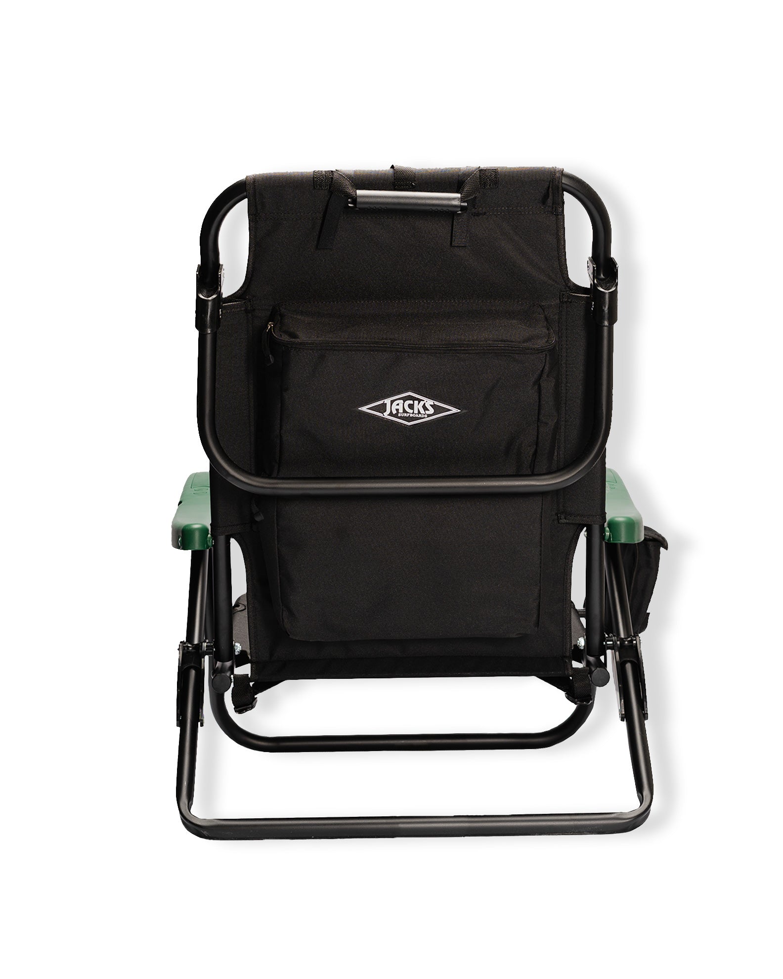 Pisolino Beach Backpack Chair - Black/Green