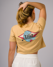 Jack's Fifty7 Women's Hollows Short Sleeve Tee - Vintage Gold