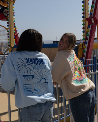 HB Tower Embroidered Crewneck Sweatshirt