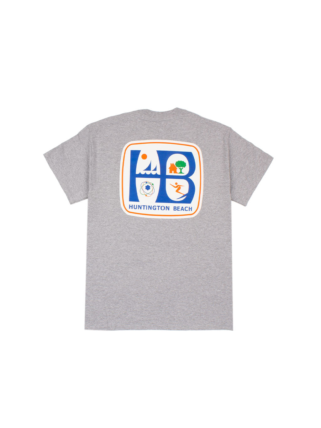 HB City Logo CF (Classic Fit) S/S Tee - Athletic Grey