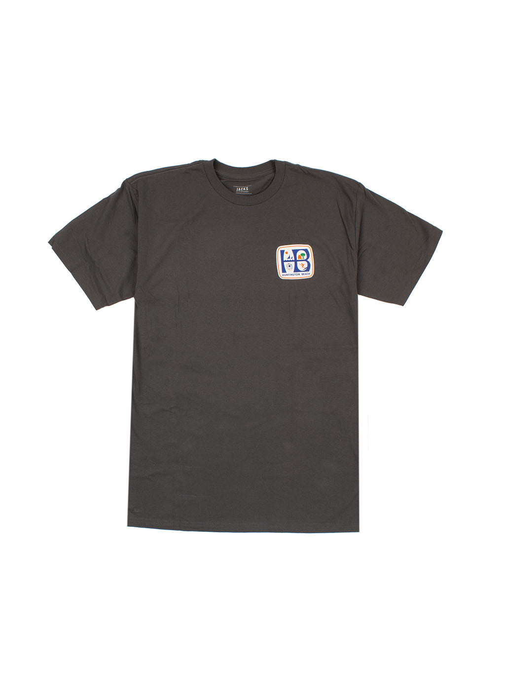 HB City Logo CF (Classic Fit) S/S Tee - Charcoal