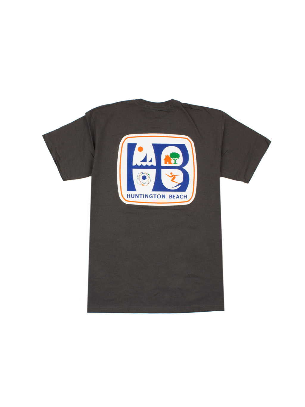 HB City Logo CF (Classic Fit) S/S Tee - Charcoal