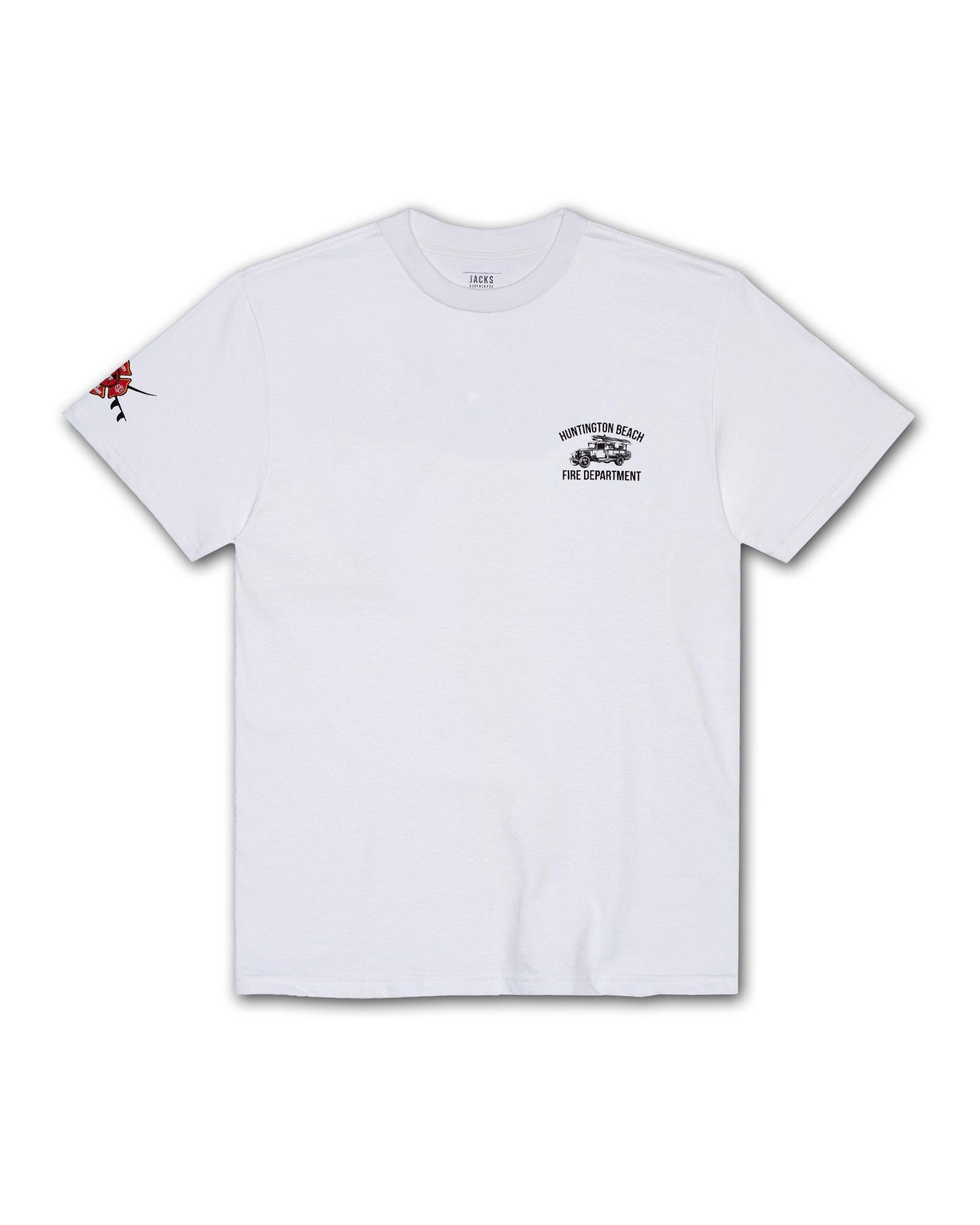HBFD Old School Heavyweight S/S T-Shirt - White