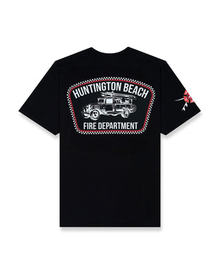 HBFD Old School Heavyweight S/S T-Shirt - Black