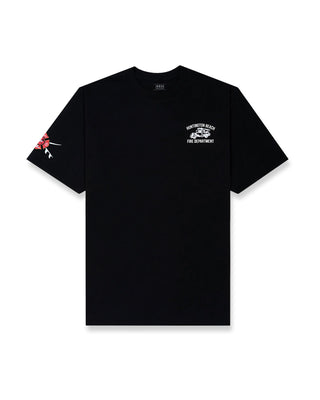 HBFD Old School Heavyweight S/S T-Shirt - Black