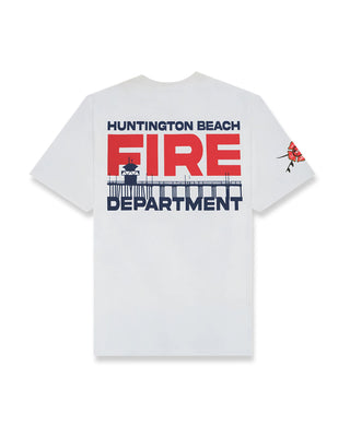 HBFD Pier Heavyweight S/S Tee - White