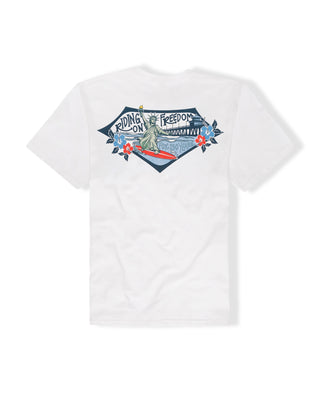 HBHS Riding Freedom S/S Tee - White