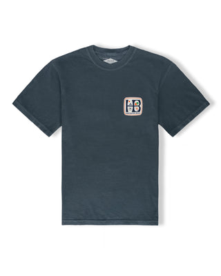 HB City Logo Pigment S/S T-Shirt - Denim
