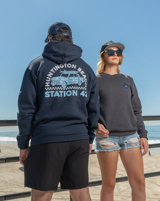 Jack's Surfboards HBPD Buggy Pullover Hoodie - Navy