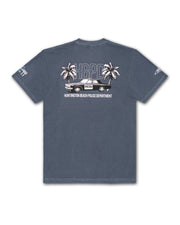 HBPD Police Palms Pigment S/S Tee - Denim