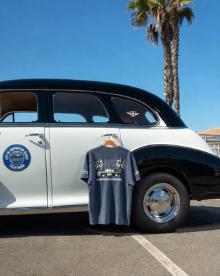 Jack's Surfboards HBPD Police Palms Pigment S/S Tee - Denim